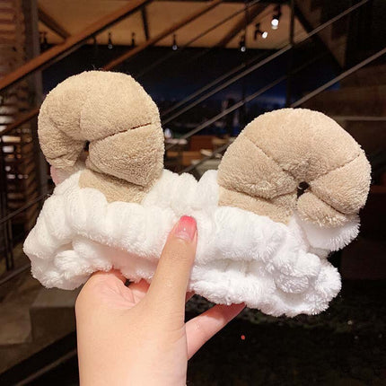 Women's Fleece Headband with Bow - Wnkrs