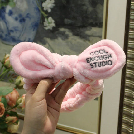Women's Fleece Headband with Bow - Wnkrs