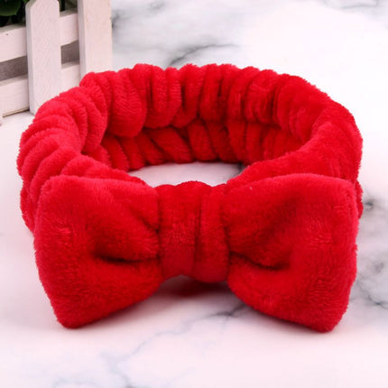 Women's Fleece Headband with Bow - Wnkrs