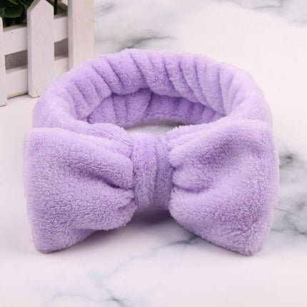 Women's Fleece Headband with Bow - Wnkrs