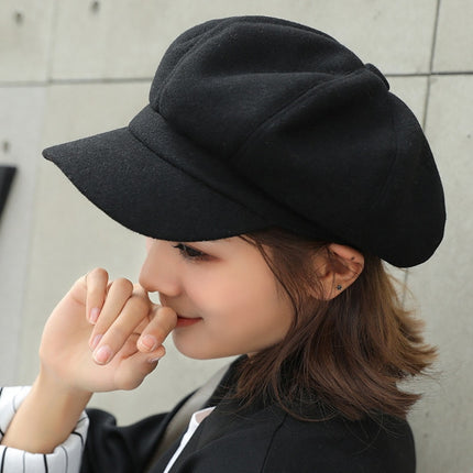 Women's Winter Newsboy Cap - Wnkrs