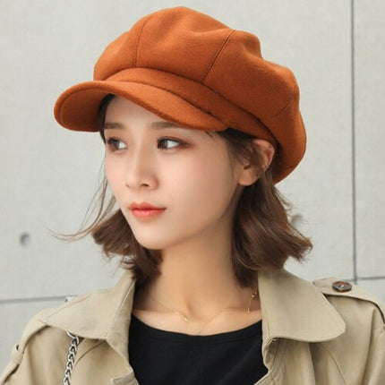 Women's Winter Newsboy Cap - Wnkrs