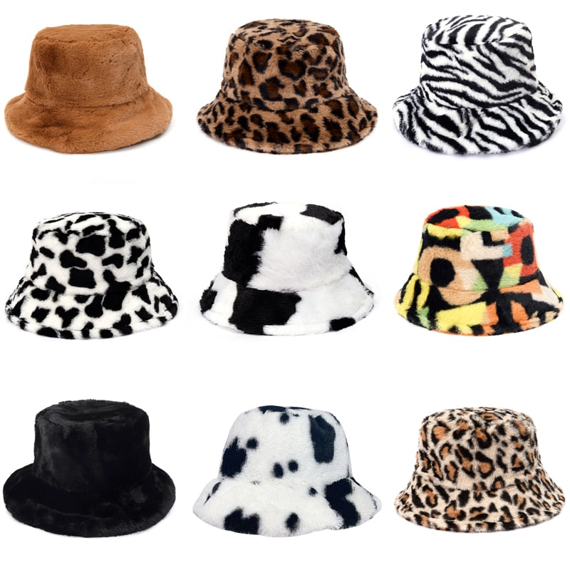 Women's Animal Textured Fisherman Cap