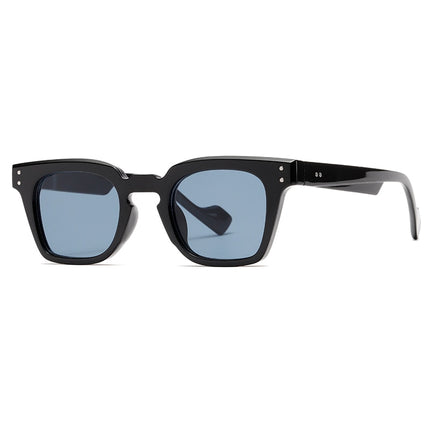 Gafas de sol cuadradas retro: gafas clásicas vintage para exteriores con protección UV400