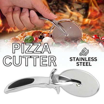 Pizza Cutter Wheel Kitchen Pizza Slicer Cutting Tool Stainless Steel Easy To Cut - Wnkrs