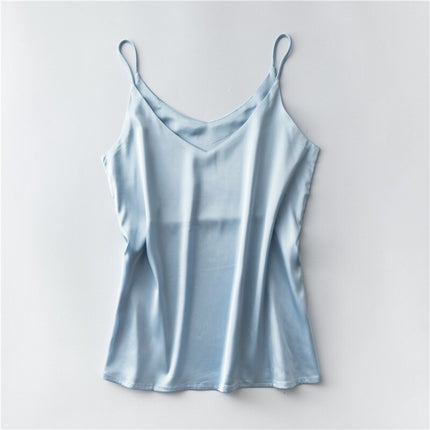 Women's Sexy V-Neck Sleeveless Tops - Wnkrs