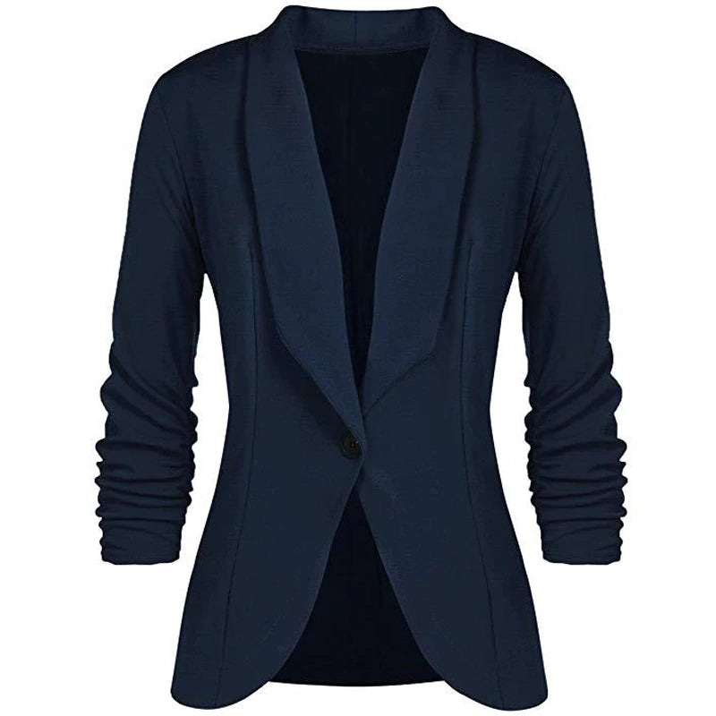 One-Buttoned Suit Jacket for Women