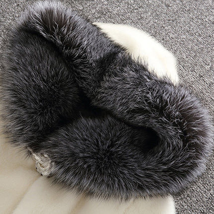 Women's Eco Mink Fur Winter Coat
