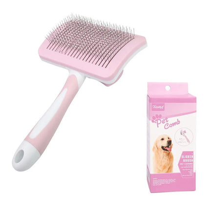 Brosse autonettoyante pour chat et poils d'animaux : un indispensable pour le toilettage des animaux de compagnie heureux