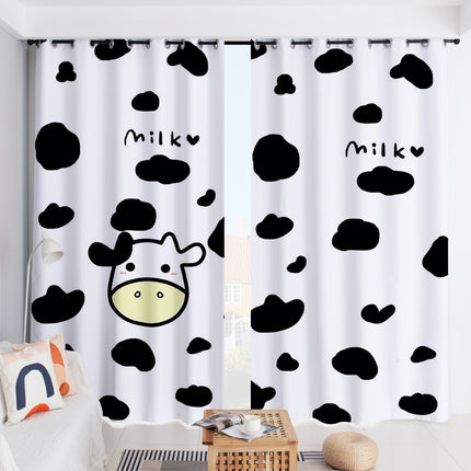 Curtain Windproof Warmth Living Room Bedroom Simple Shading Cloth Finished Product - Wnkrs