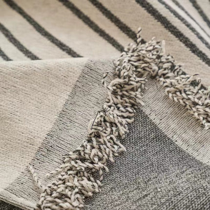 Sofa Cover With Long Chair Home Decoration Tassel Blanket - Wnkrs