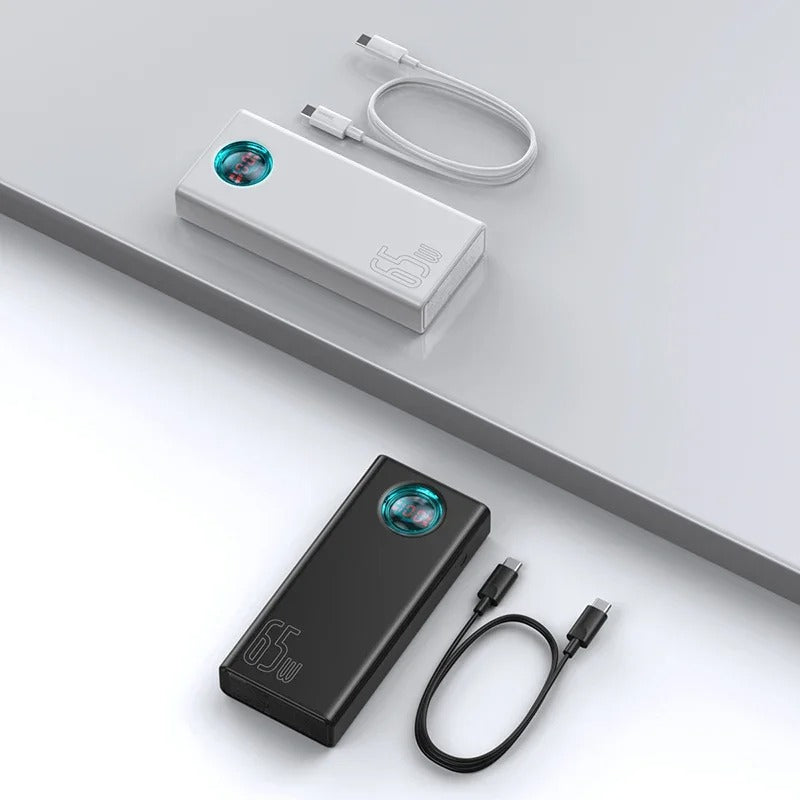 30000mAh 65W PD Quick Charging Power Bank