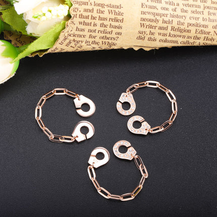 Sterling Silver Handcuff Ring - Wnkrs