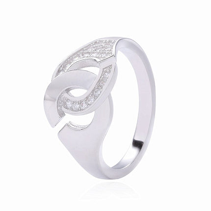 Sterling Silver Handcuff Ring - Wnkrs