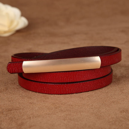 Women's Slim Leather Belt - Wnkrs