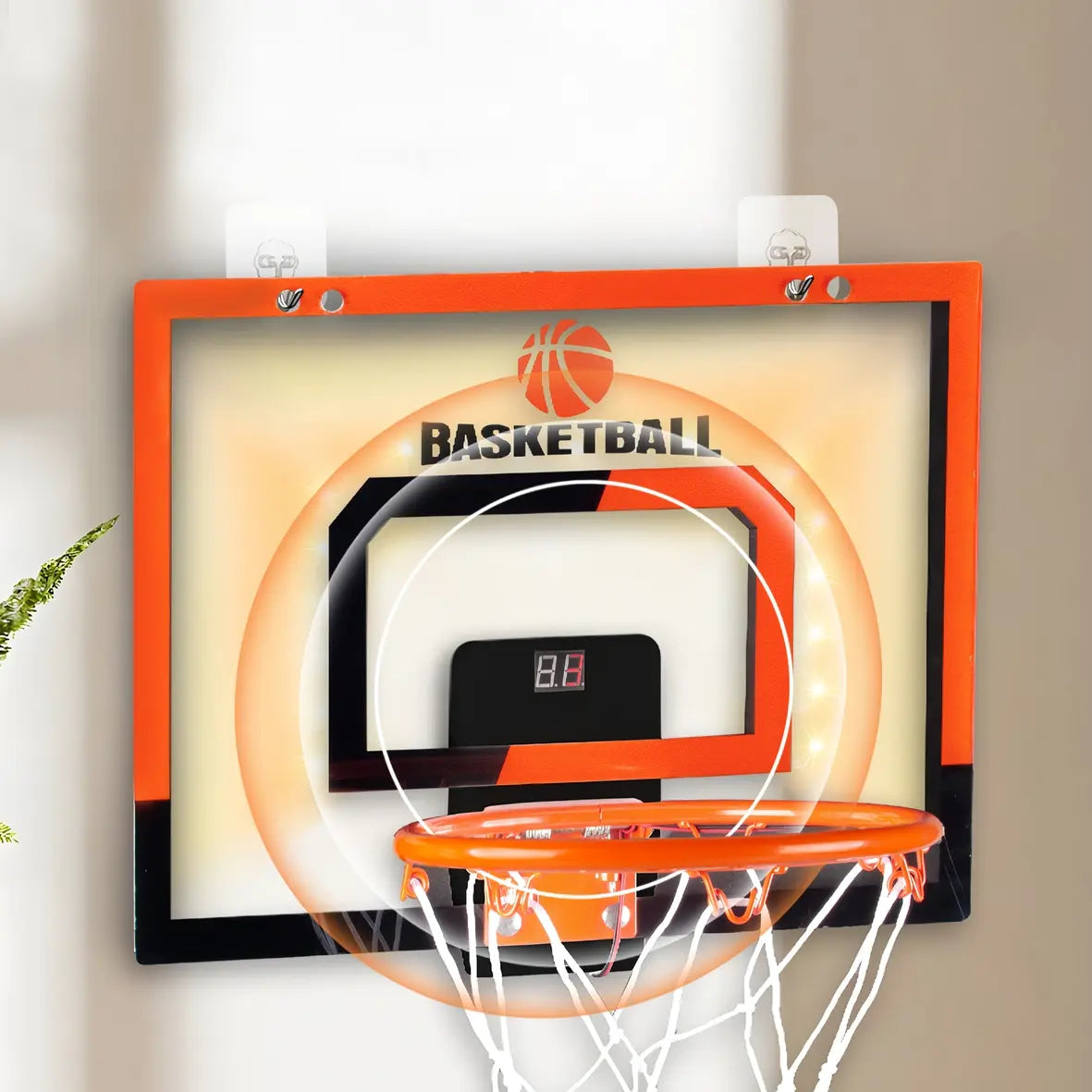 Mini Basketball Hoop with Standard or Electronic Scoring Options