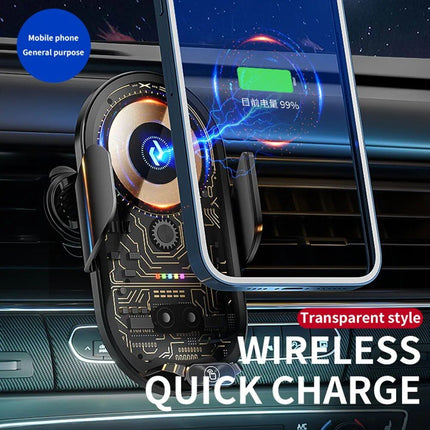 360° Rotational Magnetic Wireless Car Charger - Wnkrs