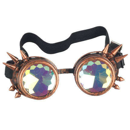 Kaleidoscope Design Rainbow Party Sunglasses - Wnkrs