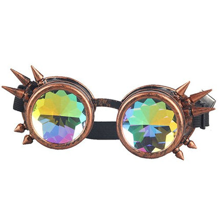 Kaleidoscope Design Rainbow Party Sunglasses - Wnkrs