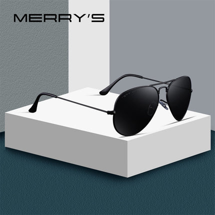 Unisex Aviator Polarized Sunglasses - Wnkrs