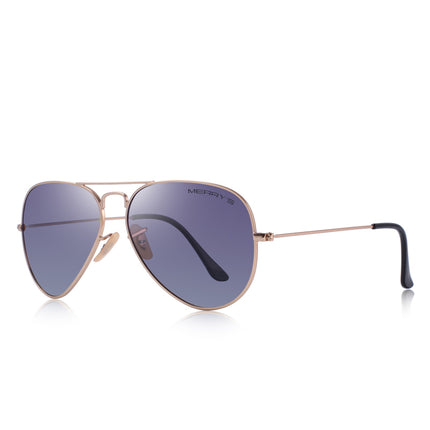 Unisex Aviator Polarized Sunglasses - Wnkrs