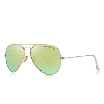 Unisex Aviator Polarized Sunglasses - Wnkrs