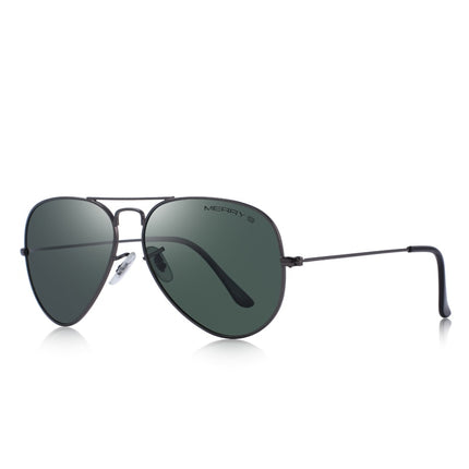 Unisex Aviator Polarized Sunglasses - Wnkrs
