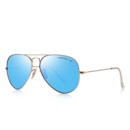Unisex Aviator Polarized Sunglasses - Wnkrs