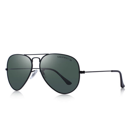 Unisex Aviator Polarized Sunglasses - Wnkrs