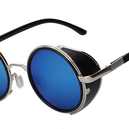 Retro Round Metal Sunglasses - Wnkrs