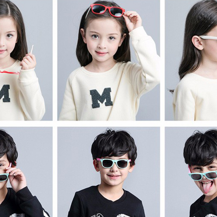 Children's Flexible Polarized Sunglasses - Wnkrs