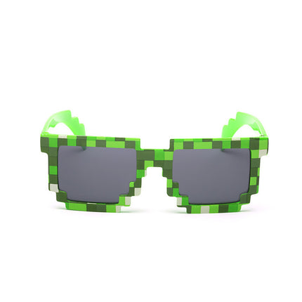 Fashion Kid`s Minecraft Style Sunglasses with Case - Wnkrs