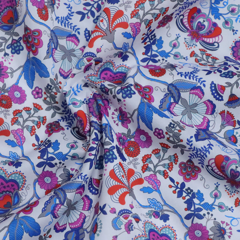 80 Pieces Of LIBERTY Floral High-end Retro Long Fiber Cotton Fabric