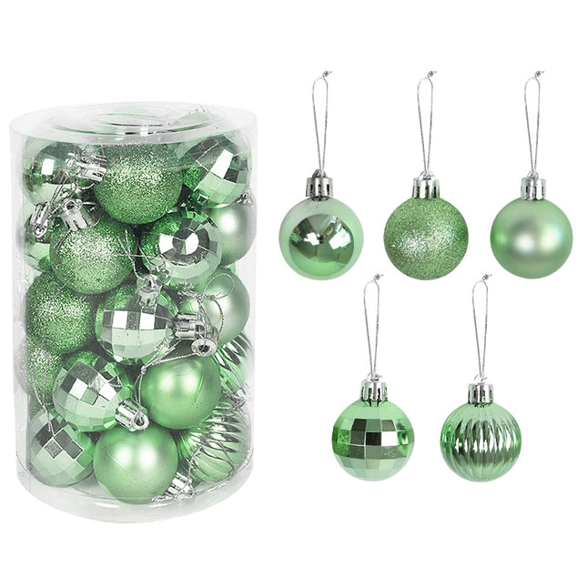 Colorful Christmas Tree Decoration Balls Set - Wnkrs