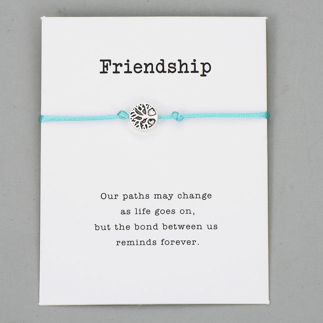 Friendship Card for Gift with Rope - Wnkrs