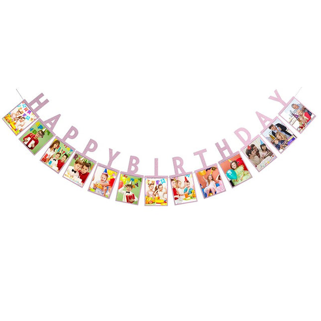 Baby First Birthday Photos Banner - Wnkrs