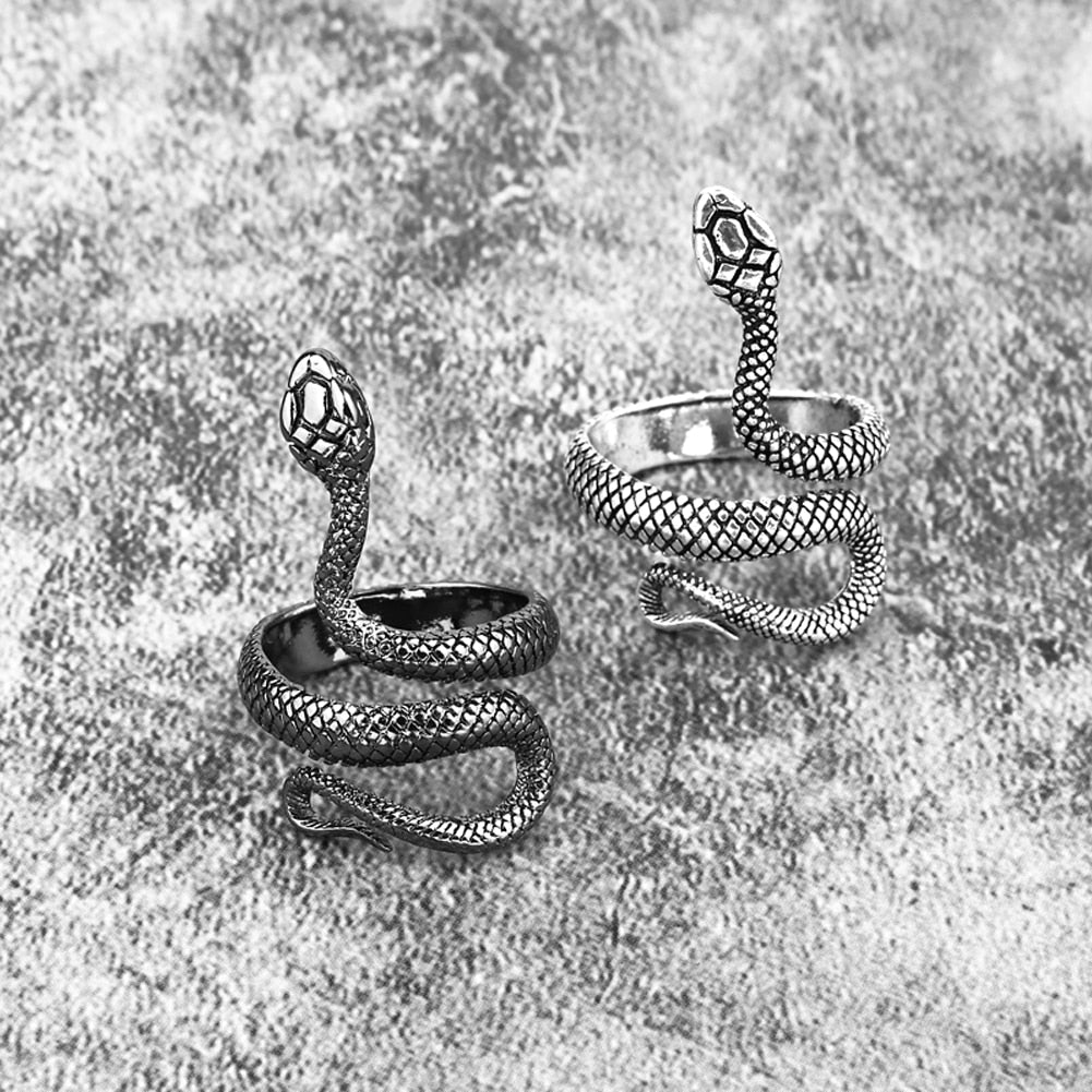 Women's Snake Shaped Adjustable Ring