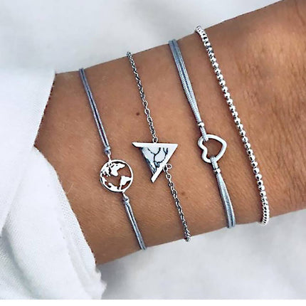 Women's Vintage Bohemian Bracelets Set - Wnkrs