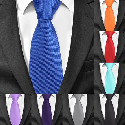 Men's Classic Solid Tie - Wnkrs