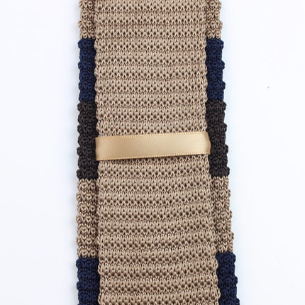 Knitted Striped Classic Men's Ties - Wnkrs