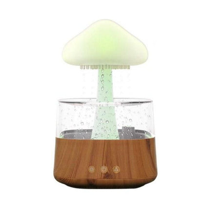Colorful Mushroom Rain Cloud Air Humidifier and Night Light with Aromatherapy - Wnkrs