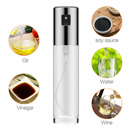 Olive Oil Sprayer Cooking Mister Spray Fine Bottle Oil Dispenser Kitchen - Wnkrs