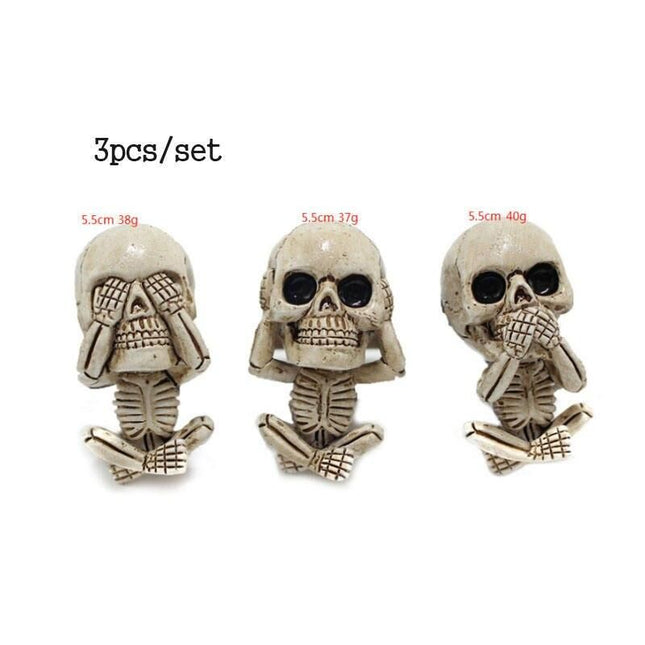 Creative Car Air Freshener Resin Skull For Auto Air Conditioning - Wnkrs