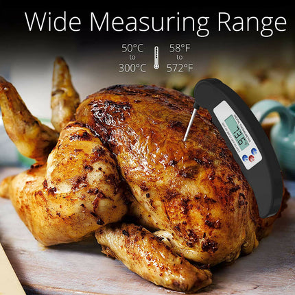 Instant-Read Meat Thermometer Digital Electronic Food Temp Kitchen Cooking Grill - Wnkrs