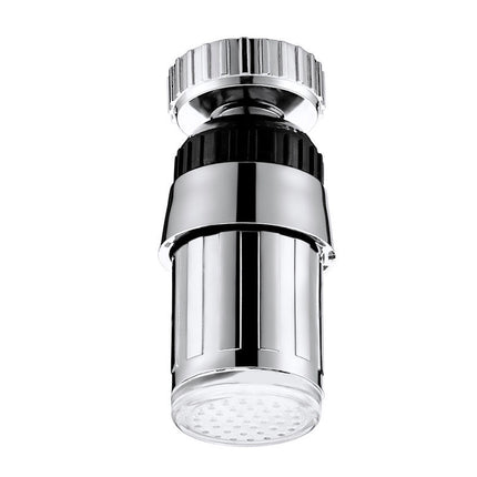 360-degree Rotating Sensor Faucet Will Light-emitting Temperature Control Three-color 7-color Light LED Water Faucet Kill - Wnkrs