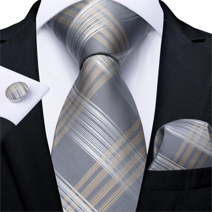 Men's Patterned Silk Tie - Wnkrs