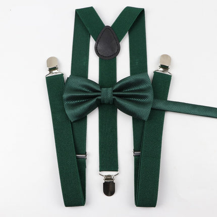 Men's and Kid's Elegant Braces and Bowtie Set - Wnkrs