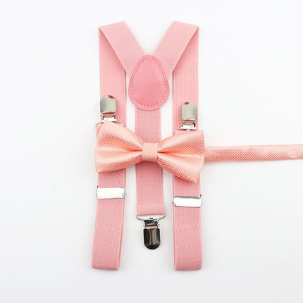 Men's and Kid's Elegant Braces and Bowtie Set - Wnkrs