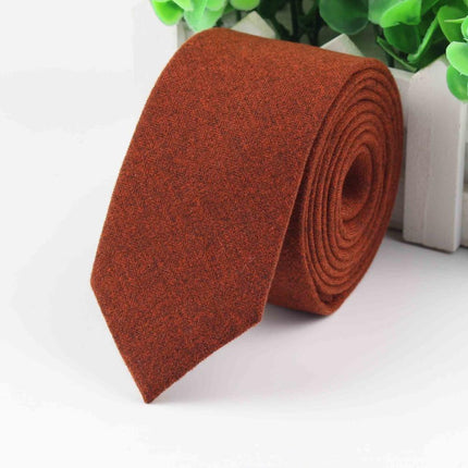 Warm Colors Cotton Formal Men's Ties - Wnkrs