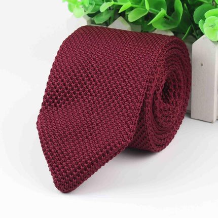 Men's Casual Knitted Cotton Tie - Wnkrs